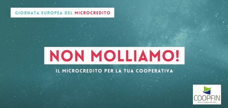 Video Coopfin per la Giornata Europea del Microcredito