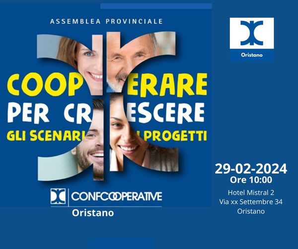 Assemblea Confcooperative Oristano