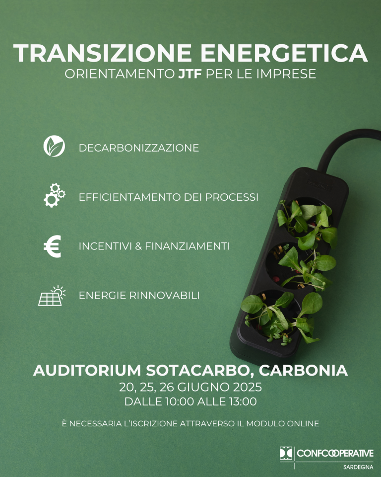Formazione sulla transizione energetica per le imprese del Sulcis Iglesiente